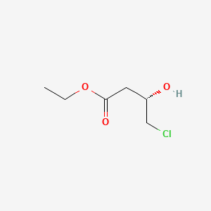 Chemical structure of Ethyl (3S)-4-chloro-3-hydroxybutanoate