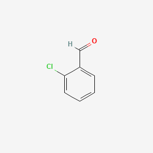 Chemical structure of o-Chlorobenzaldehyde