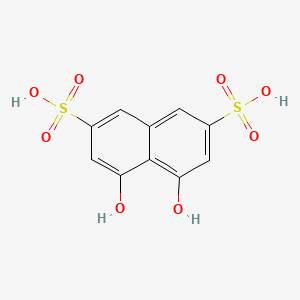 Chemical structure of Chromotropic acid