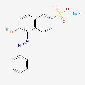 Chemical structure of Acid orange 12