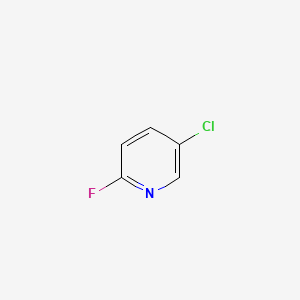Chemical structure of 5-Chloro-2-fluoropyridine