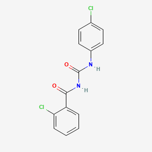 Chemical structure of Chlorbenzuron