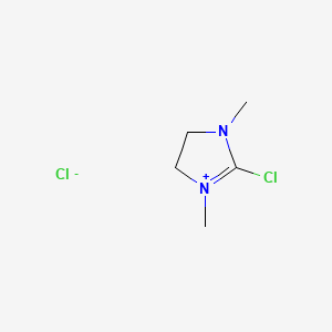 Chemical structure of 2-Chloro-1,3-dimethylimidazolinium chloride