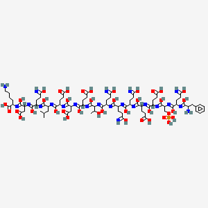 Chemical structure of Casein