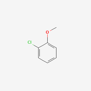 Chemical structure of 2-Chloroanisole