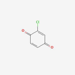 Chemical structure of 2-Chloro-1,4-benzoquinone