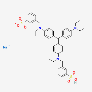 Chemical structure of Violet BNP