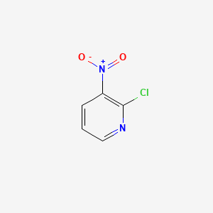 Chemical structure of 2-Chloro-3-nitropyridine