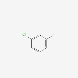 Chemical structure of 2-Chloro-6-iodotoluene