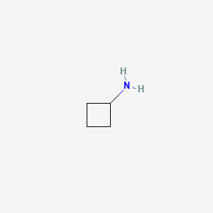 Chemical structure of Cyclobutylamine