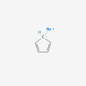 Chemical structure of Cyclopentadienylsodium