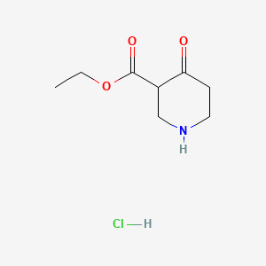 Chemical structure of 3-Carbethoxy-4-piperidone hydrochloride