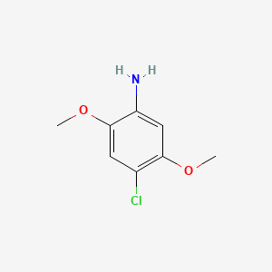 Chemical structure of 4-Chloro-2,5-dimethoxyaniline