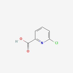 Chemical structure of 6-Chloropicolinic acid