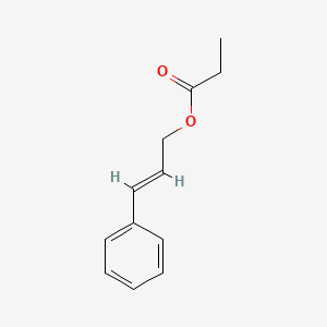 Chemical structure of Cinnamyl propionate