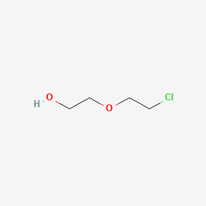 Chemical structure of 2-(Chloroethoxy)ethanol