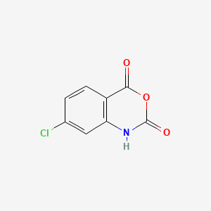Chemical structure of 4-Chloroisatoic anhydride