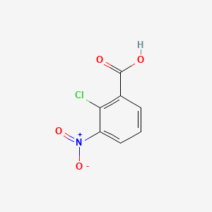 Chemical structure of 2-Chloro-3-nitrobenzoic acid