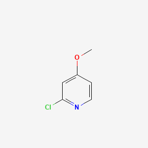 Chemical structure of 2-Chloro-4-methoxypyridine