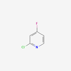 Chemical structure of 2-Chloro-4-fluoropyridine