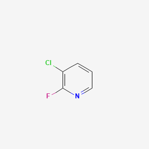 Chemical structure of 3-Chloro-2-fluoropyridine