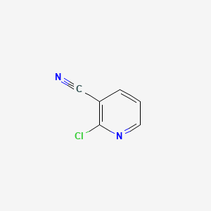 Chemical structure of 2-Chloronicotinonitrile