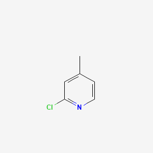 Chemical structure of 2-Chloro-4-methylpyridine