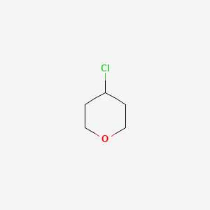 Chemical structure of 4-Chlorotetrahydropyran