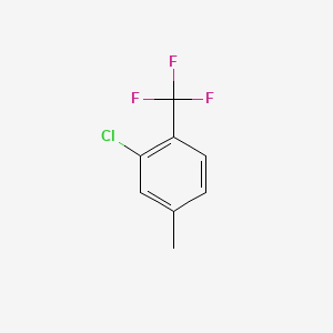 Chemical structure of 2-Chloro-4-methylbenzotrifluoride