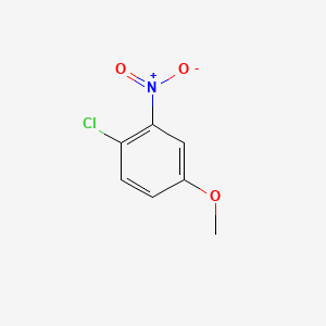 Chemical structure of 4-Chloro-3-nitroanisole