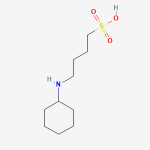 Chemical structure of CABS