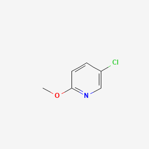 Chemical structure of 5-Chloro-2-methoxypyridine