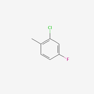 Chemical structure of 2-Chloro-4-fluorotoluene