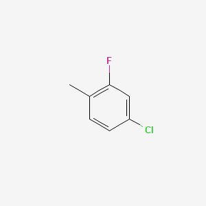 Chemical structure of 4-Chloro-2-fluorotoluene