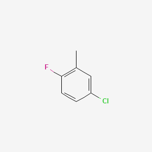 Chemical structure of 5-Chloro-2-fluorotoluene