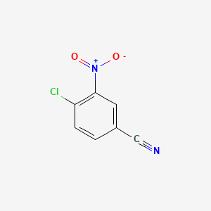 Chemical structure of 4-Chloro-3-nitrobenzonitrile