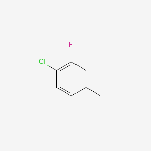 Chemical structure of 4-Chloro-3-fluorotoluene