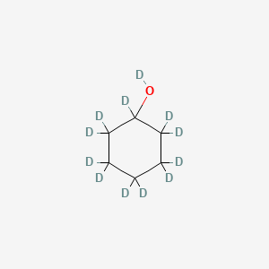 Chemical structure of Cyclohexanol-d12