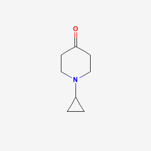 Chemical structure of 1-Cyclopropyl-4-piperidone