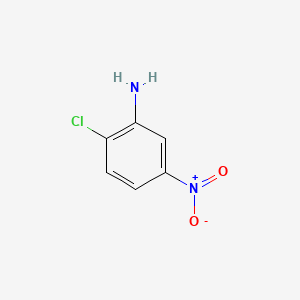 Chemical structure of 2-Chloro-5-nitroaniline