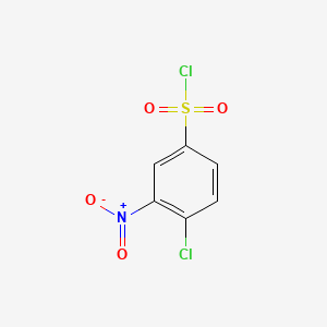 Chemical structure of 4-Chloro-3-nitrobenzenesulfonyl chloride