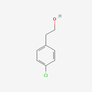 Chemical structure of 4-Chlorophenethyl alcohol