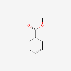 Chemical structure of 3-Cyclohexene-1-carboxylic Acid Methyl Ester