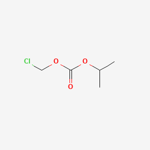 Chemical structure of Chloromethyl Isopropyl Carbonate