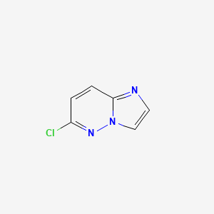 Chemical structure of 6-Chloroimidazo[1,2-b]pyridazine