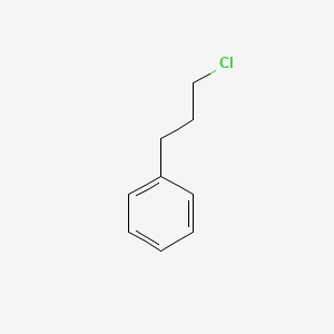 Chemical structure of (3-Chloropropyl)benzene