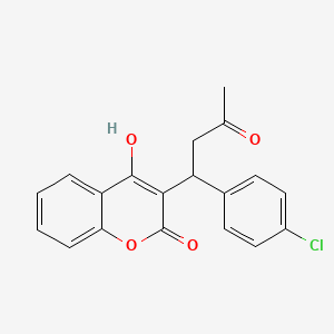 Chemical structure of Coumachlor
