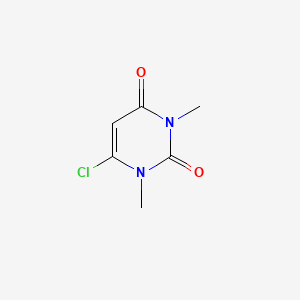 Chemical structure of 6-Chloro-1,3-dimethyluracil