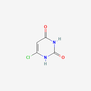 Chemical structure of 6-Chlorouracil
