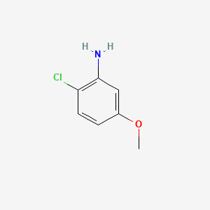 Chemical structure of 6-Chloro-m-anisidine